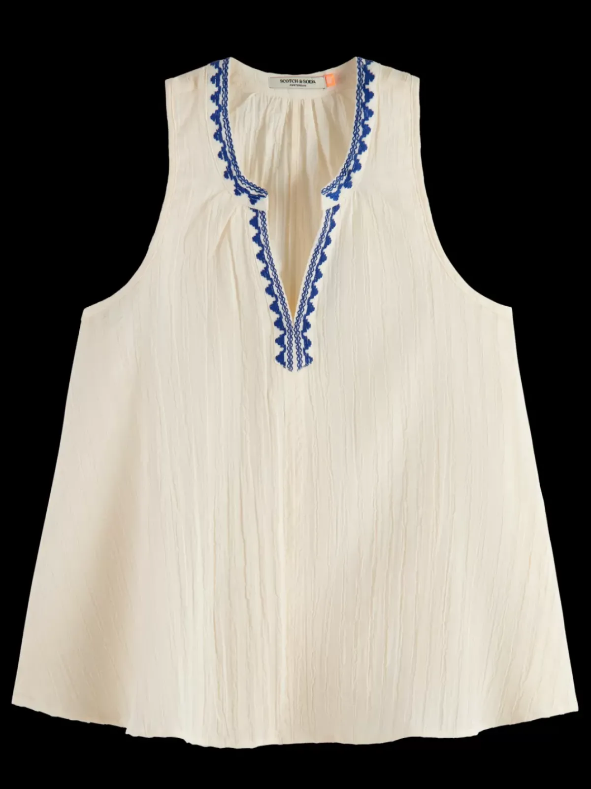 New TANK TOP WITH TAPE DETAIL Women Tops & T-shirts