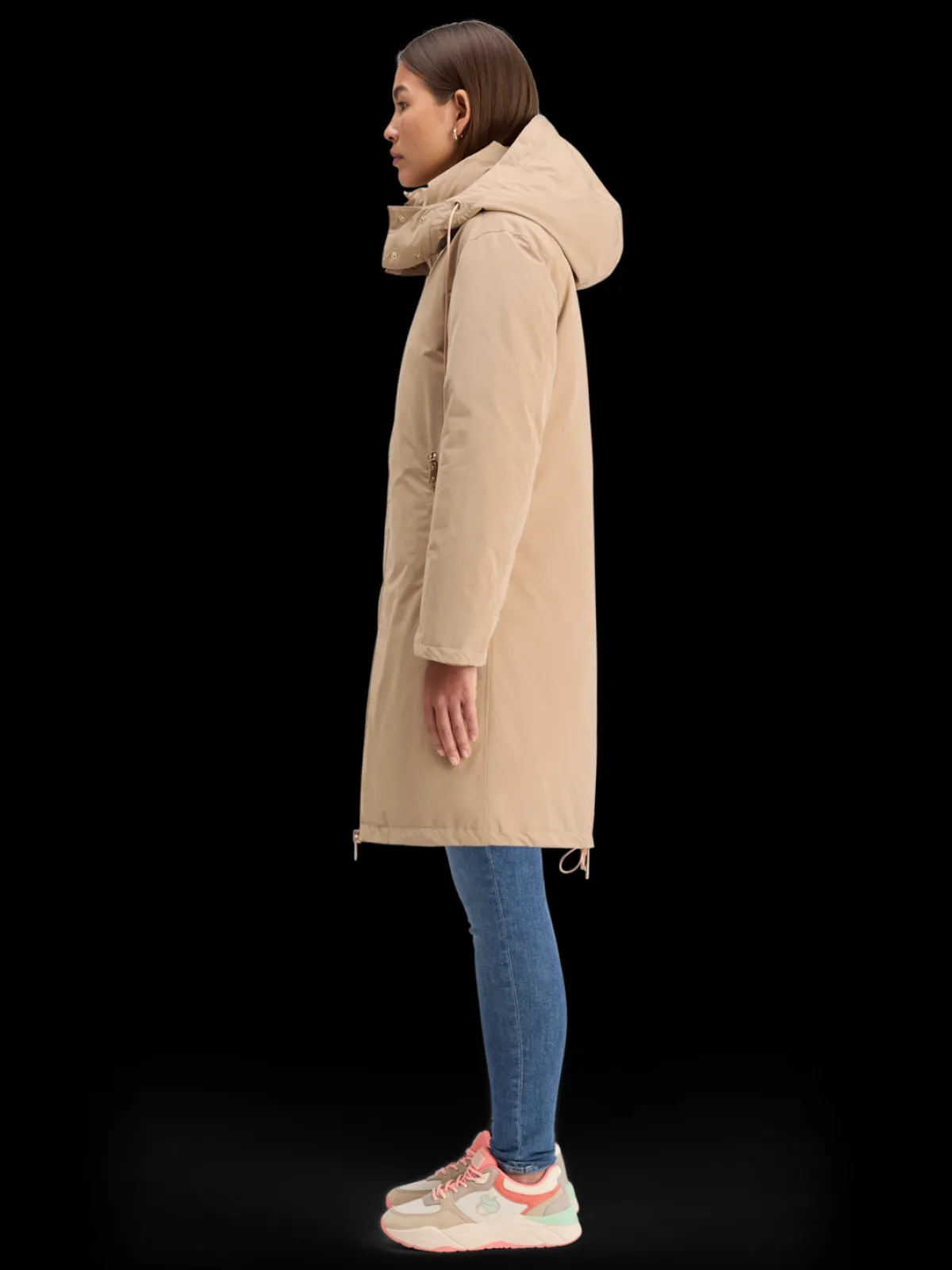 Fashion TECHNICAL PARKA Women Jackets & Coats
