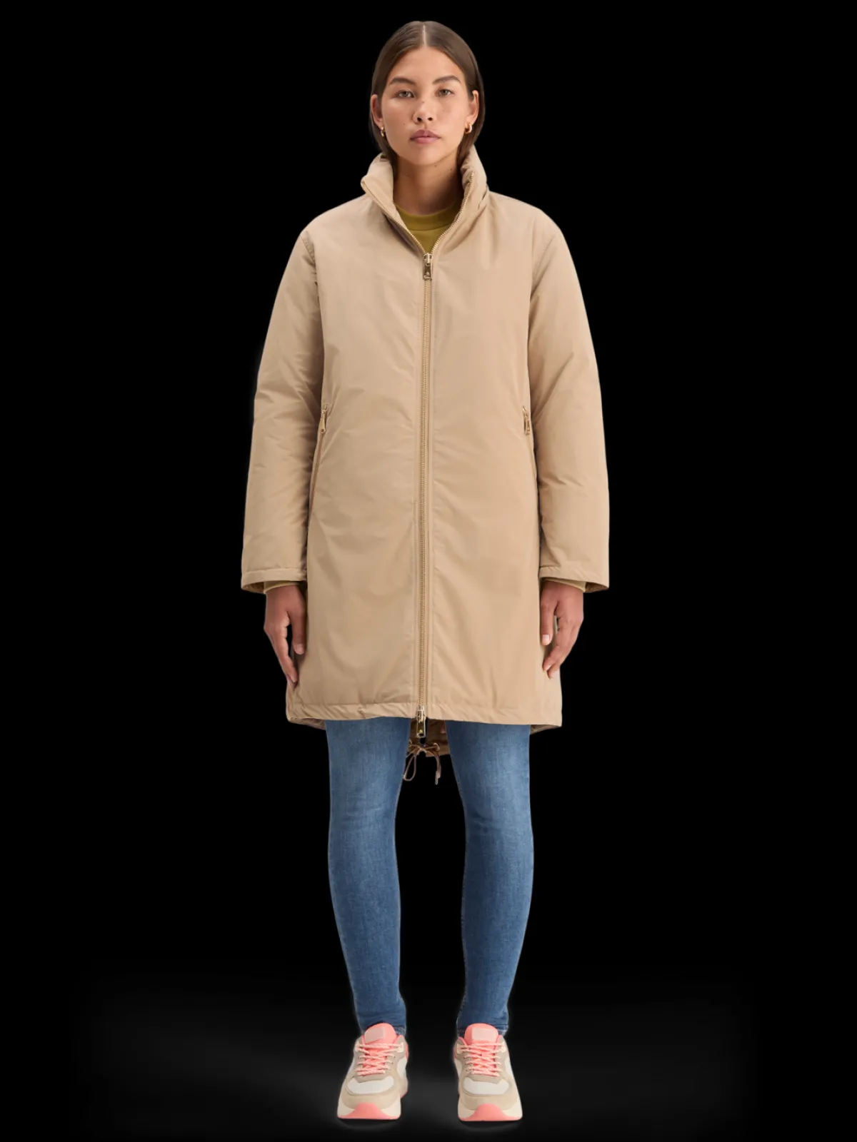 Fashion TECHNICAL PARKA Women Jackets & Coats