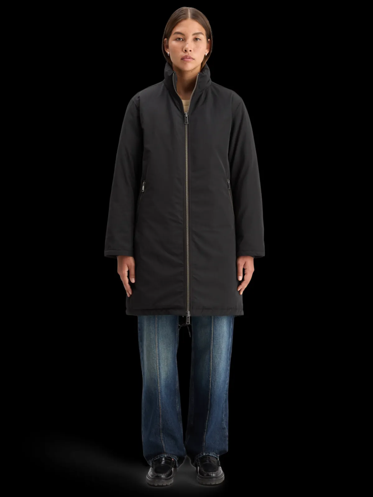Fashion TECHNICAL PARKA Women Jackets & Coats