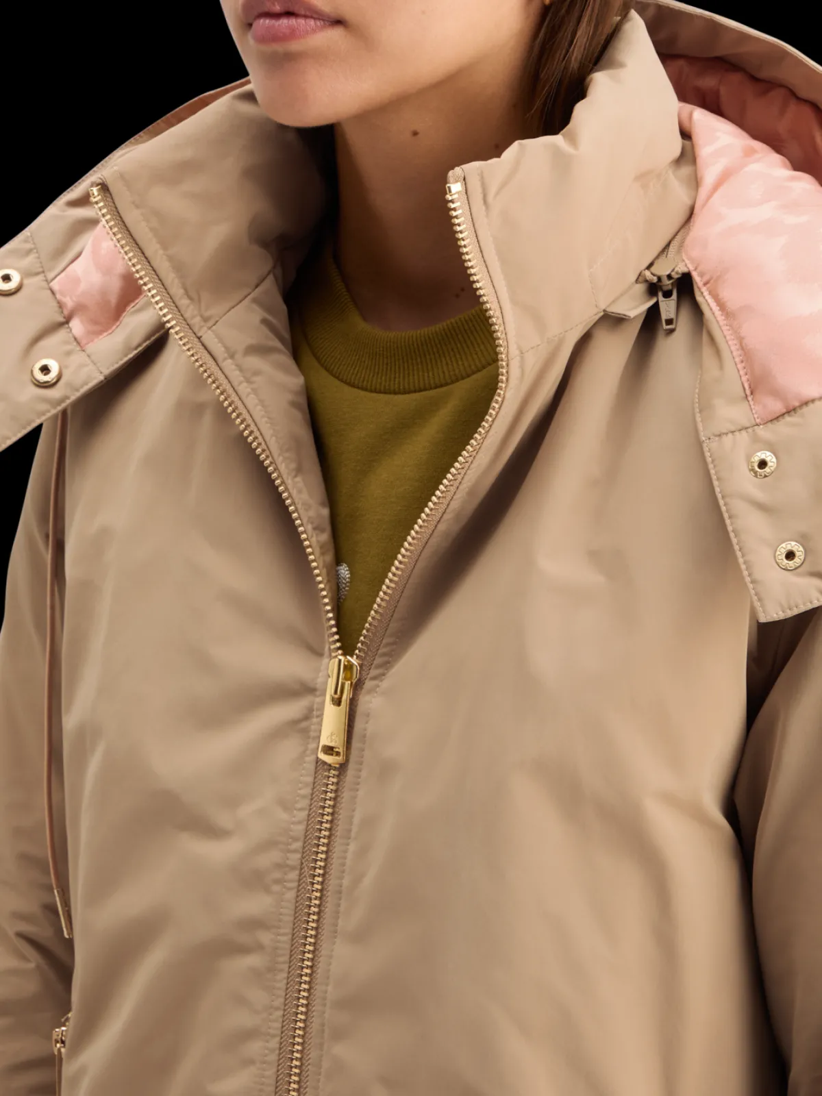 Fashion TECHNICAL PARKA Women Jackets & Coats