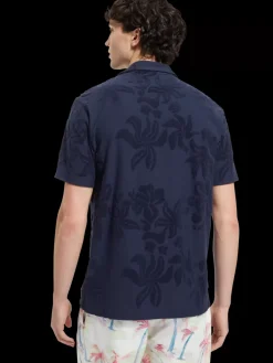 Clearance Terry jacquard short sleeve shirt Shirts