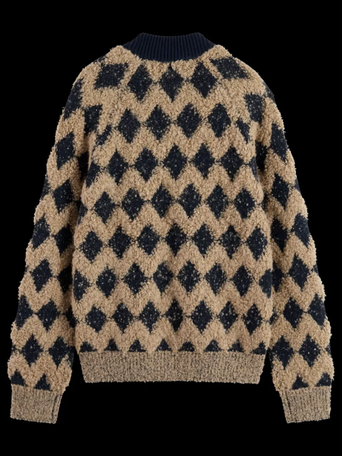 Hot TEXTURED JACQUARD BOMBER Knitwear