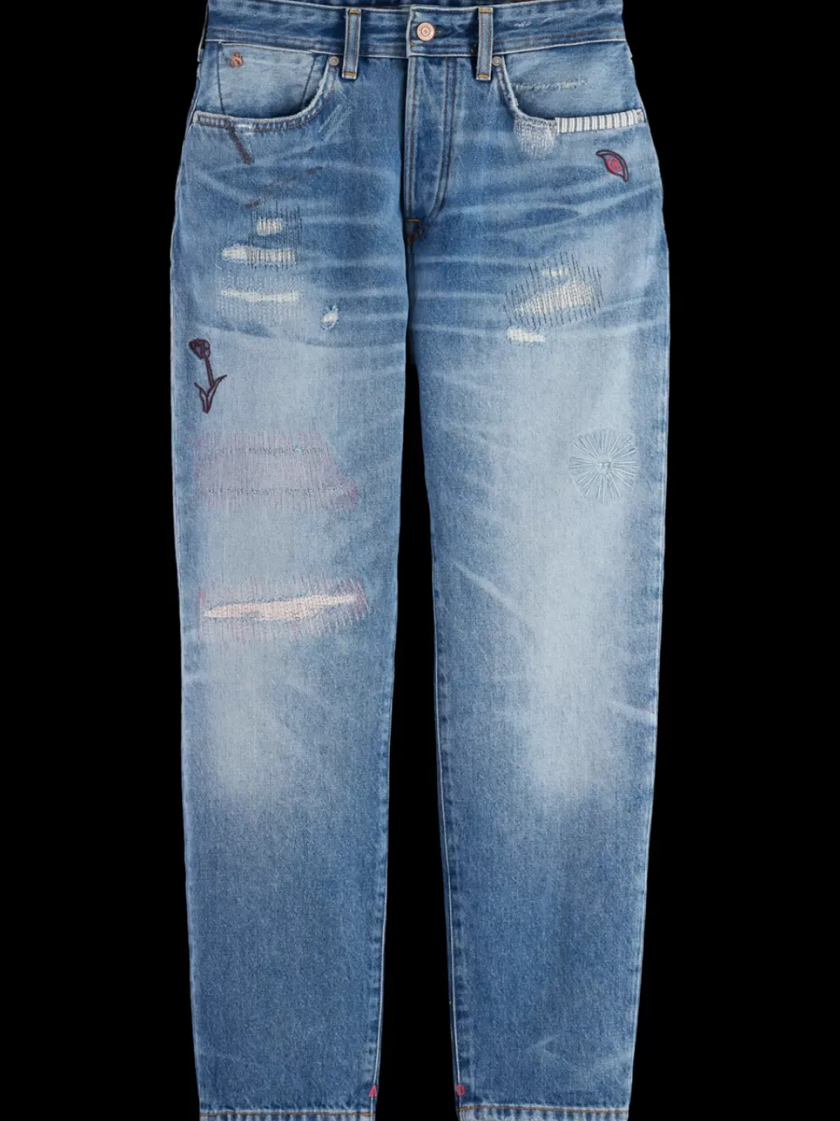 Hot THE BUZZ SLIM BOYFRIEND JEANS Women Jeans