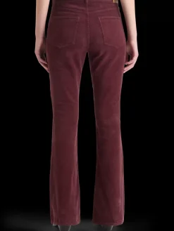 Fashion THE CHARM CLASSIC FLARED JEANS IN COLOURED STRETCH CORDUROY Women Jeans