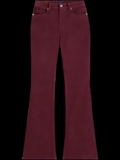 Fashion THE CHARM CLASSIC FLARED JEANS IN COLOURED STRETCH CORDUROY Women Jeans