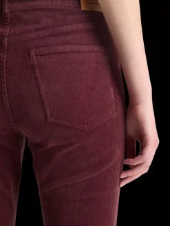 Fashion THE CHARM CLASSIC FLARED JEANS IN COLOURED STRETCH CORDUROY Women Jeans