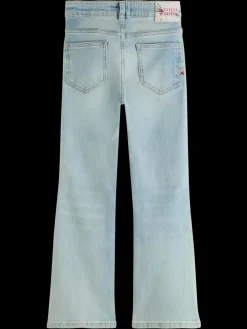 Discount The charm high-rise classic flared jeans - blauw mirage Kids Jeans