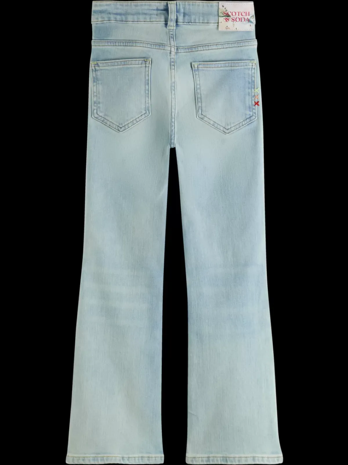 Discount The charm high-rise classic flared jeans - blauw mirage Kids Jeans