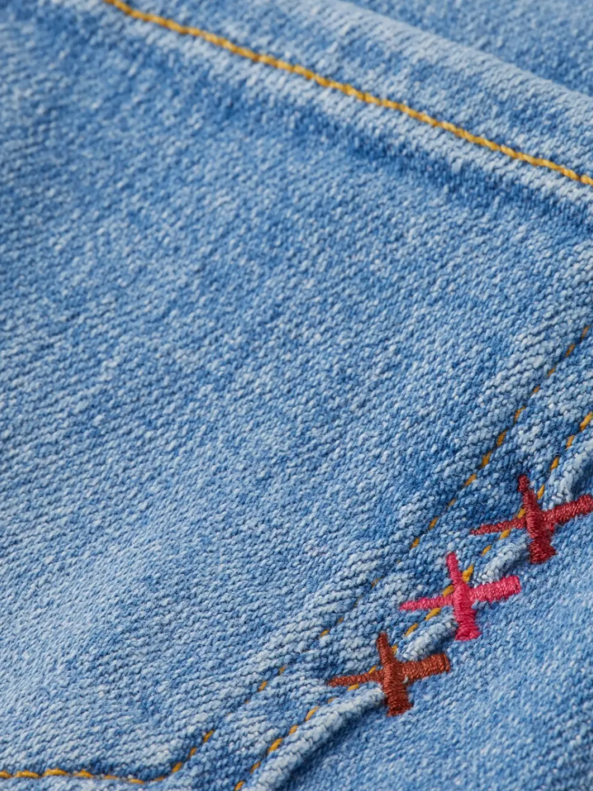 Online The charm high-rise classic flared jeans - sea and sky Kids Jeans