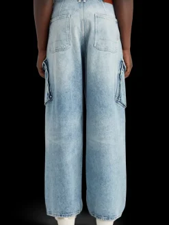 Clearance The daze wide leg cargo jeans - rolling road Jeans
