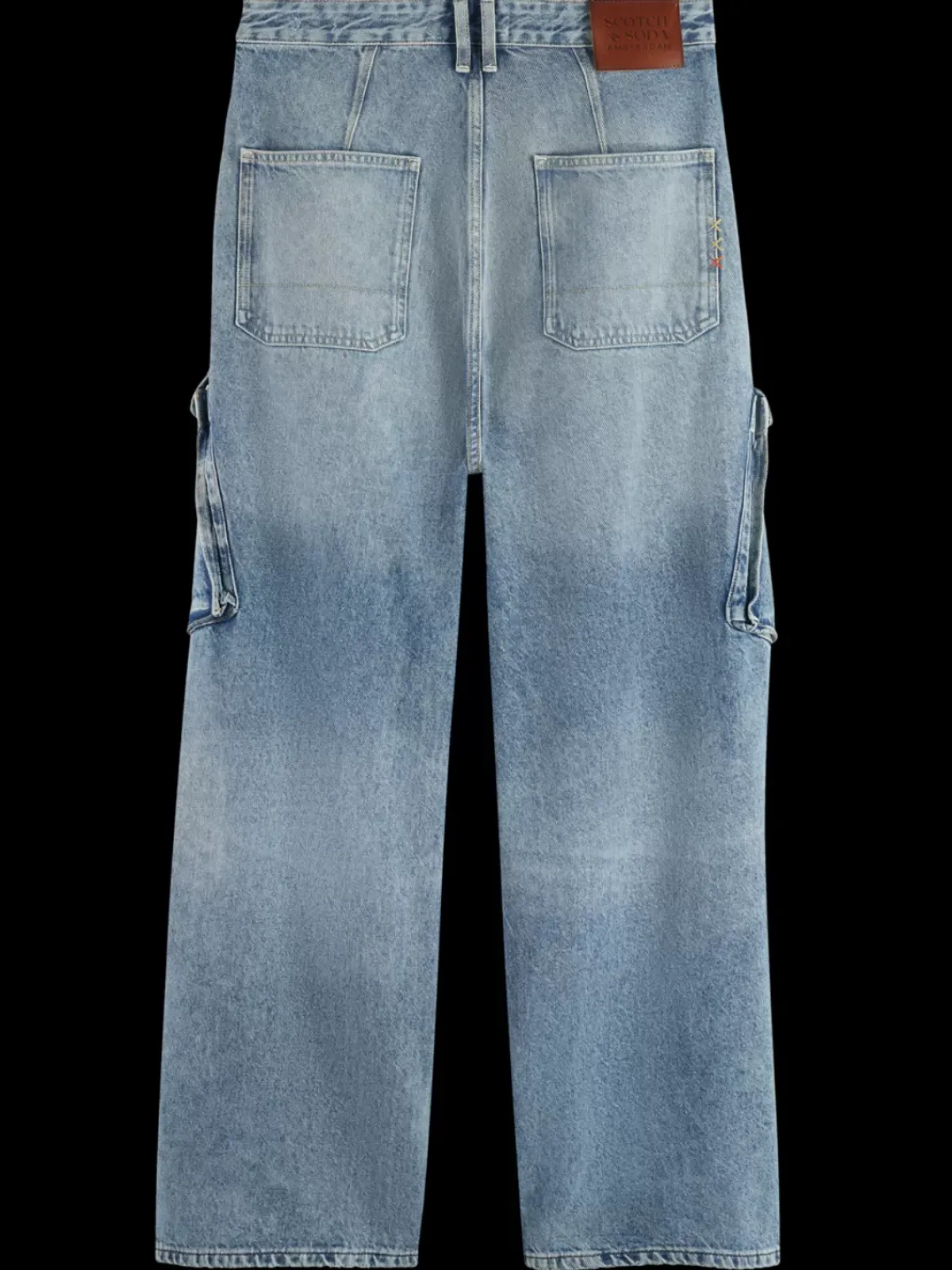 Clearance The daze wide leg cargo jeans - rolling road Jeans