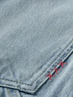 New The deep low rise loose cargo jeans -rolling road Women Jeans
