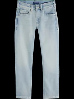 Hot The drop regular taper jeans - blauw mirror Kids/BOY Jeans