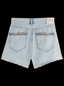 Clearance THE RAY 5 POCKET LOW RISE DENIM SHORT - SEA STAR Women Skirts & Shorts