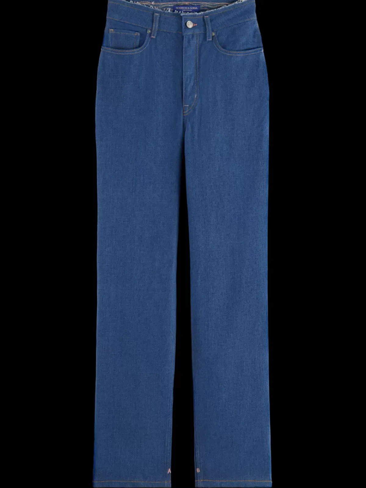 Fashion THE RIPPLE AUTHENTIC STRAIGHT JEANS AT THE RIVER Women Jeans