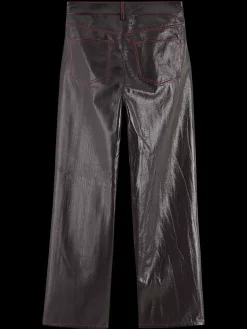 Sale THE SKY FAUX LEATHER VINYL PANT Women Pants