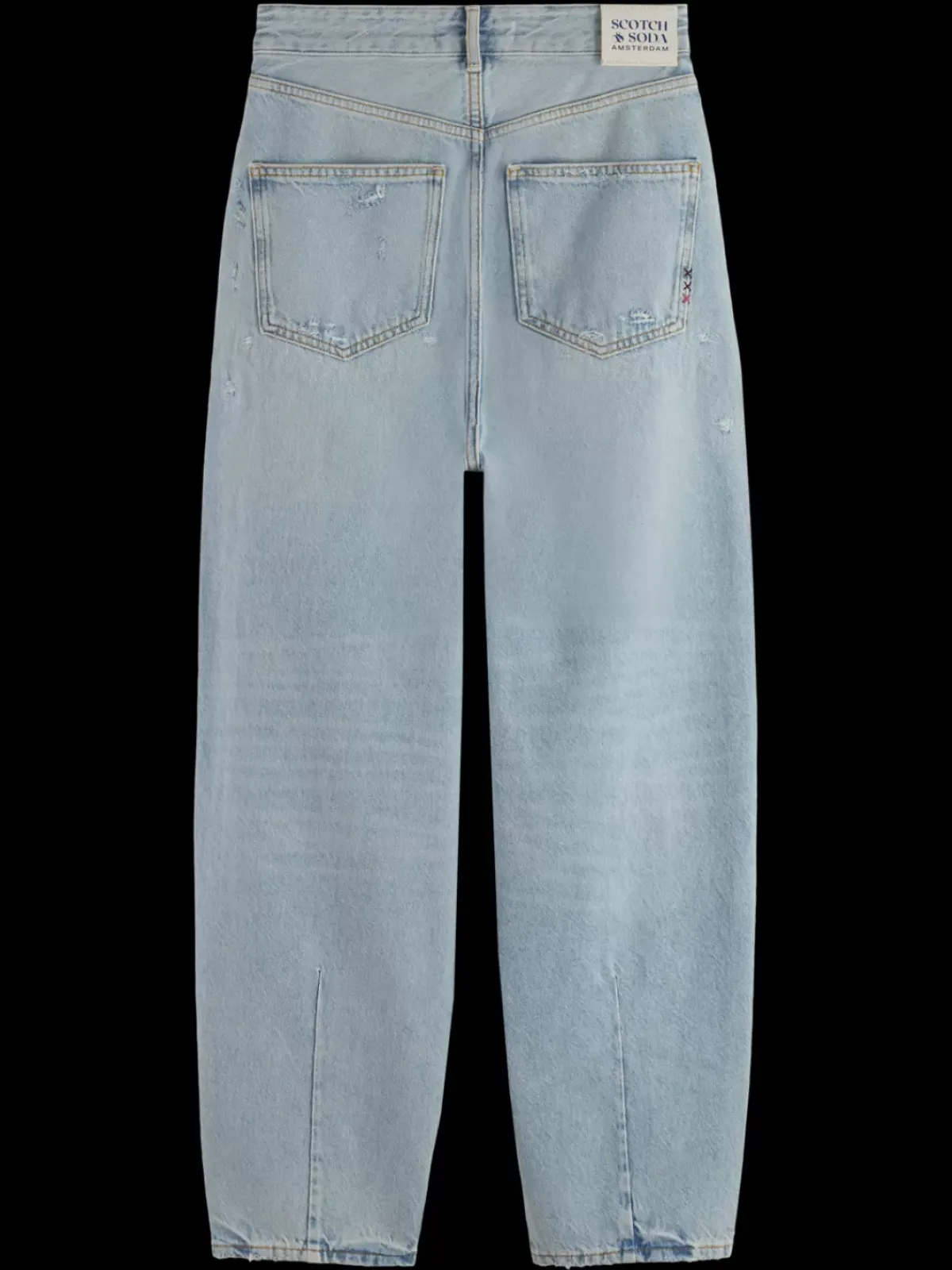 New The tide balloon fit jeans - story repair Women Jeans