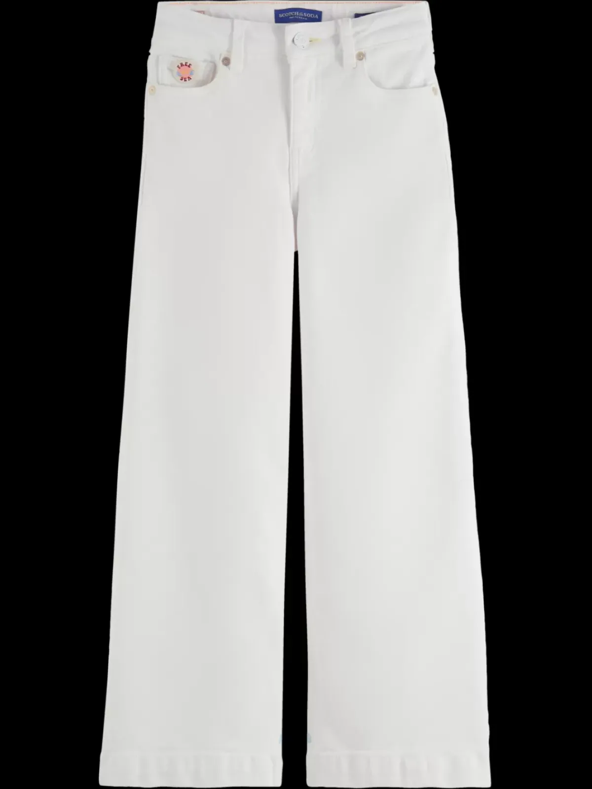 Discount The wave high-rise wide jeans - keep it cool Kids Jeans