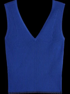 Online TIE BACK KNITTED TANK Women Tops & T-shirts