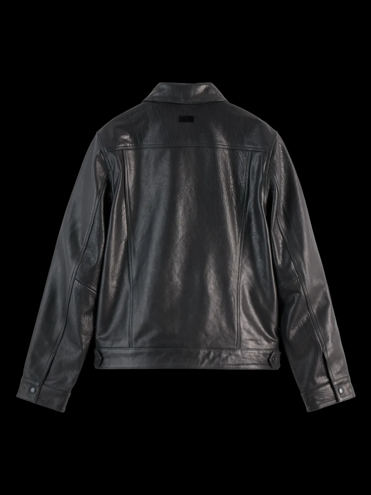 Online TRUCKER LEATHER JACKET Jackets & Coats