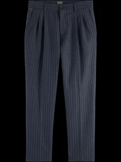 Outlet TWILT - BRUSHED WOOL-BLEND PLEATED CHINO Pants