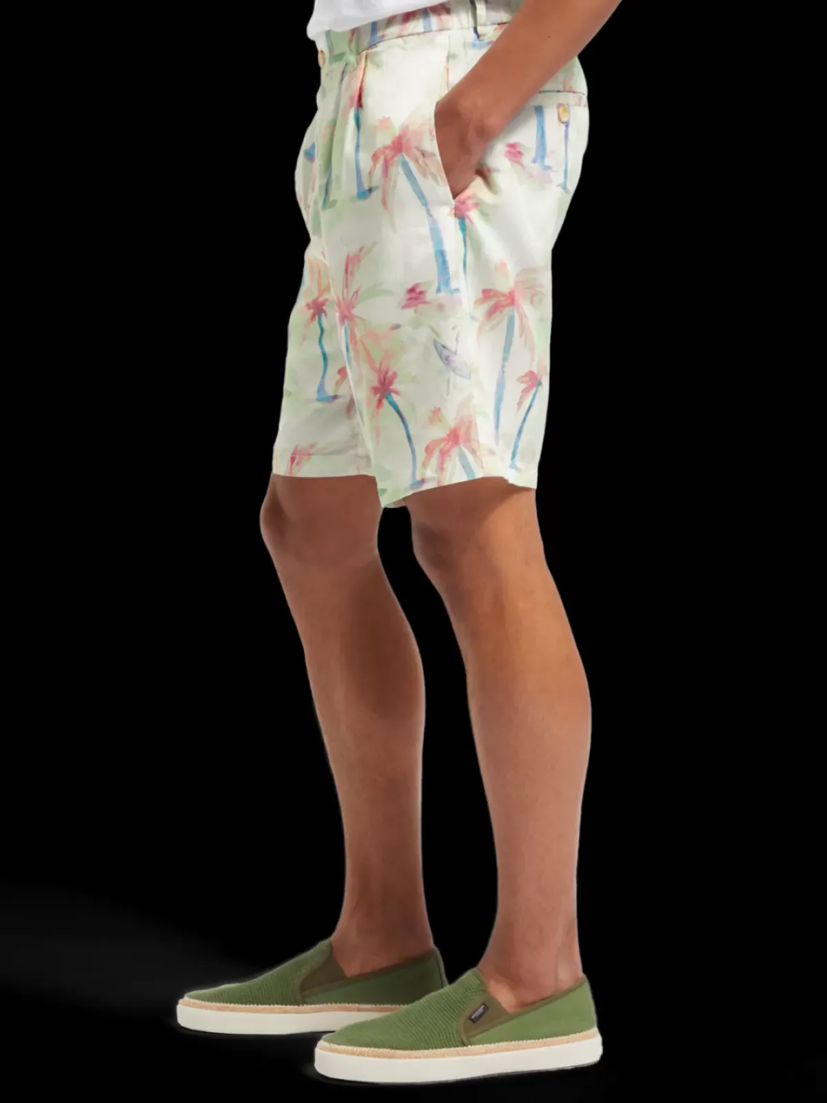 Clearance Twilt - printed pleated bermuda shorts Shorts