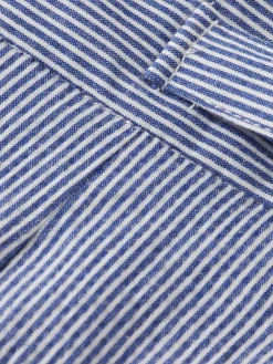 Discount Twilt- striped cotton-blend pleated seersucker short Shorts