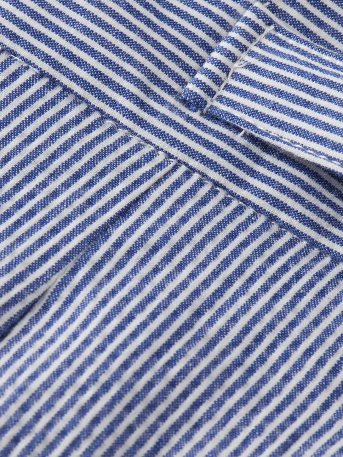 Discount Twilt- striped cotton-blend pleated seersucker short Shorts
