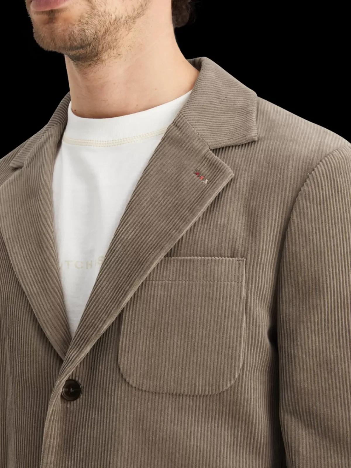New Unconstructed relaxed 3-button corduroy blazer Blazers & Waistcoats