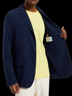 Outlet Unconstructed seersucker blazer Blazers & Waistcoats|Jackets & Coats
