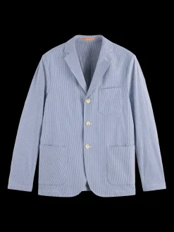 Online Unconstructed striped seersucker blazer Blazers & Waistcoats|Jackets & Coats