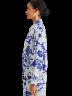 Hot UTILITY FLUID SHIRT Women Tops & T-shirts