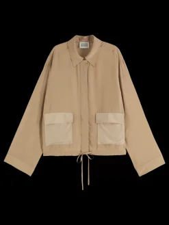 Hot UTILITY FLUID SHIRT Women Tops & T-shirts