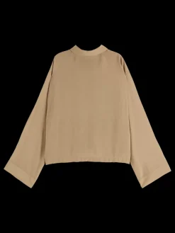 Hot UTILITY FLUID SHIRT Women Tops & T-shirts