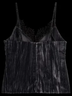 Hot VELVET TANK TOP Women Tops & T-shirts