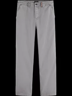 Clearance Verve - acid washed cotton-blend worker pant Pants