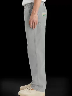 Clearance Verve - acid washed cotton-blend worker pant Pants