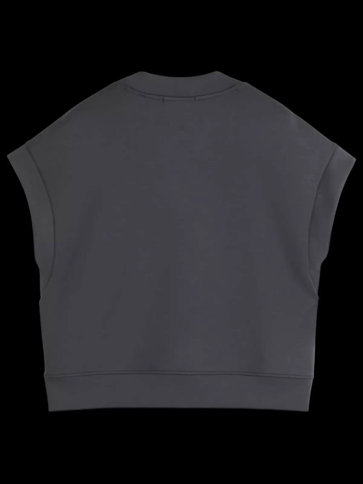 Clearance V-NECK SLEEVELESS MODAL SWEATSHIRT Women Tops & T-shirts|Sweatshirts & Hoodies