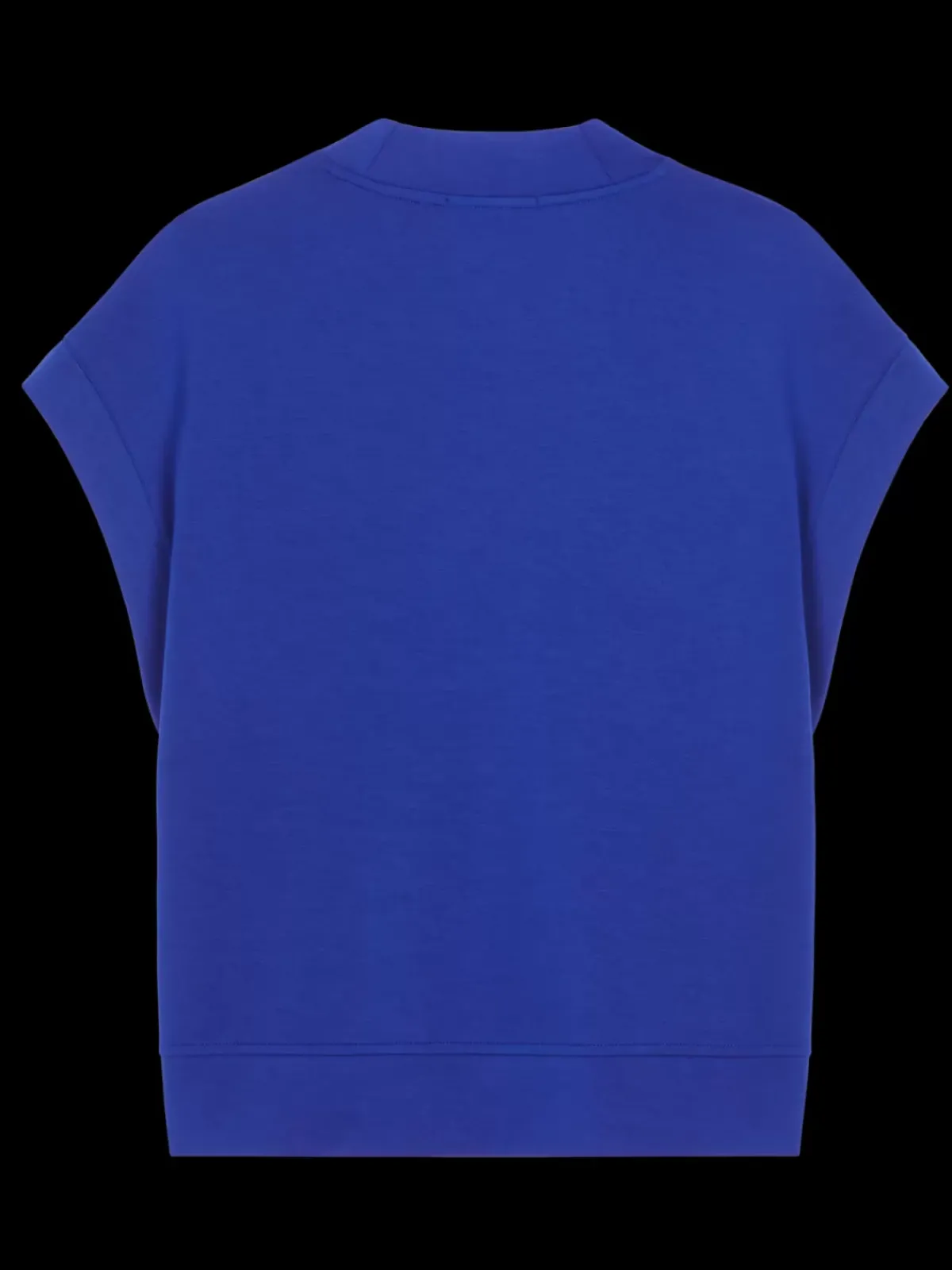 Clearance V-NECK SLEEVELESS MODAL SWEATSHIRT Women Tops & T-shirts|Sweatshirts & Hoodies