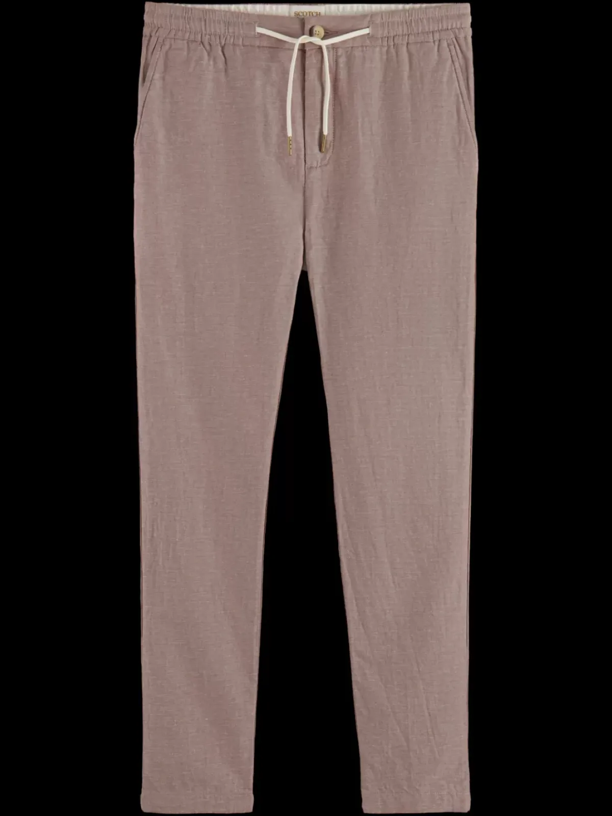 Hot Warren - cotton/ linen twill jogger Pants