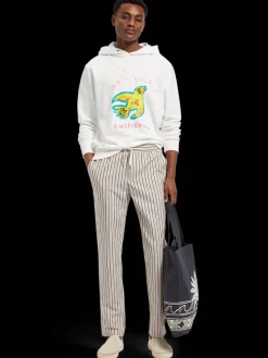 Outlet Warren - straight fit yarn-dyed jogger Pants