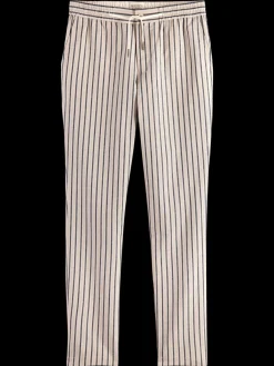 Outlet Warren - straight fit yarn-dyed jogger Pants