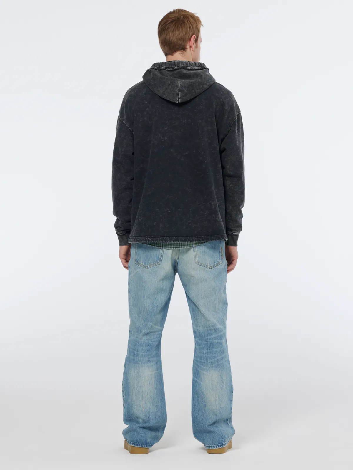Sale Washed artwork relaxed fit hoodie Sweatshirts & Hoodies