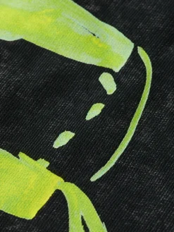 Sale Washed artwork relaxed fit hoodie Sweatshirts & Hoodies