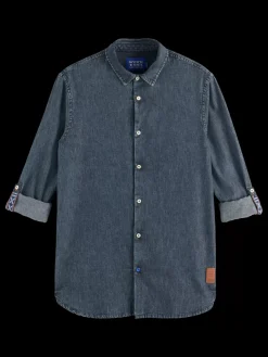 Sale WASHED BLACK DENIM SHIRT Shirts