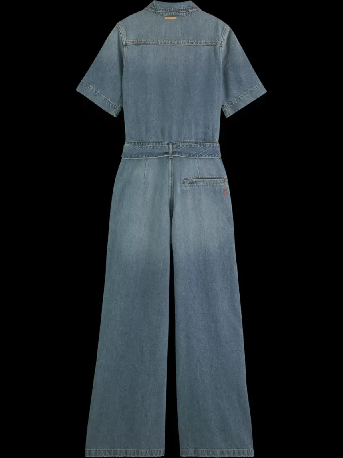 Outlet Washed denim workwear jumpsuit Women Dresses & Jumpsuits
