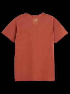 Outlet WASHED EMBROIDERED T-SHIRT Women Tops & T-shirts