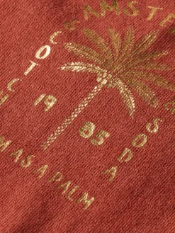 Outlet WASHED EMBROIDERED T-SHIRT Women Tops & T-shirts