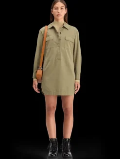 Discount WASHED SHIRT DRESS Women Dresses & Jumpsuits
